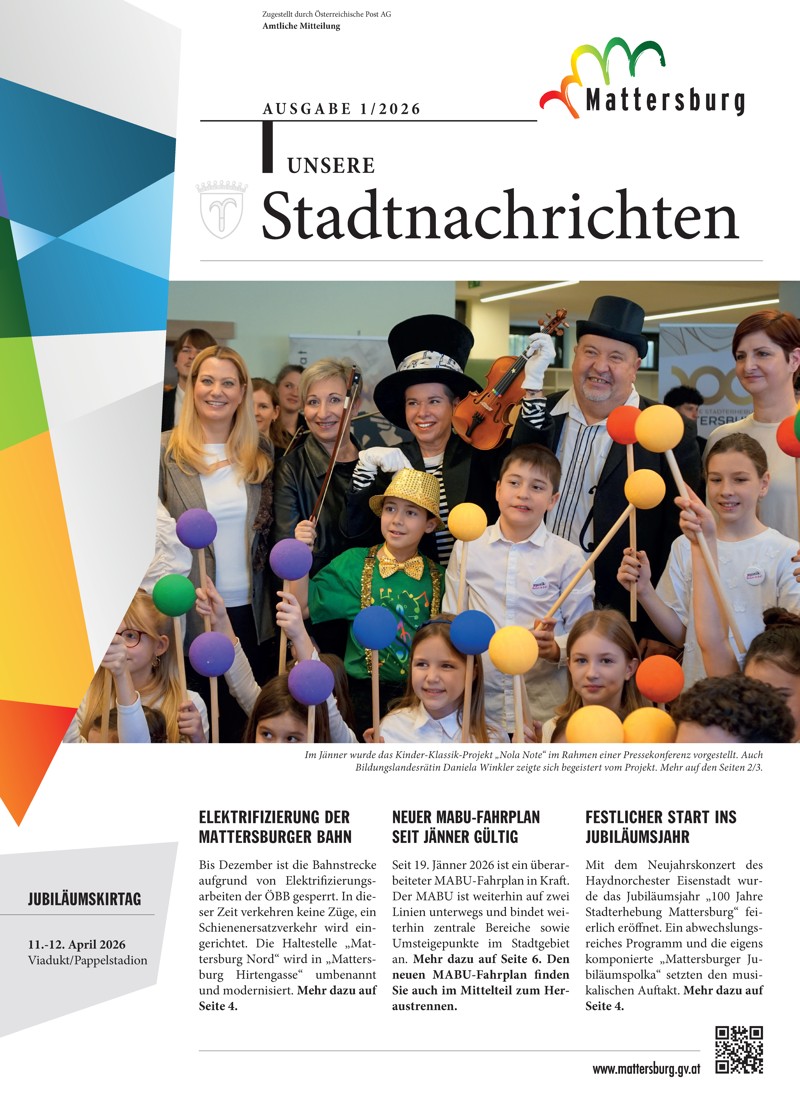  Unsere Stadtnachrichten Ausgabe 1/2026
